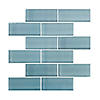 Blue seaglass sticktile Image 1