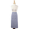 Blue Solid Chambray Bistro Apron Image 2