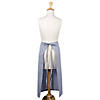 Blue Solid Chambray Bistro Apron Image 3
