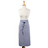 Blue Solid Chambray Bistro Apron Image 4
