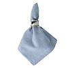 Blue Solid Chambray Napkin (Set Of 6) Image 3