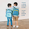 Blue Stripes 12 Inch Backpack Image 4