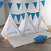 Blue Teepee Tent Kit for 3 Guests Image 1