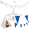 Blue Teepee Tent Kit for 3 Guests Image 1