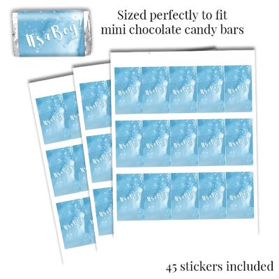 Blue Watercolor Sticker Bundle 429pc. by AmandaCreation Image 1