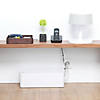 Bluelounge Cablebox Cord Management Box, White Image 3