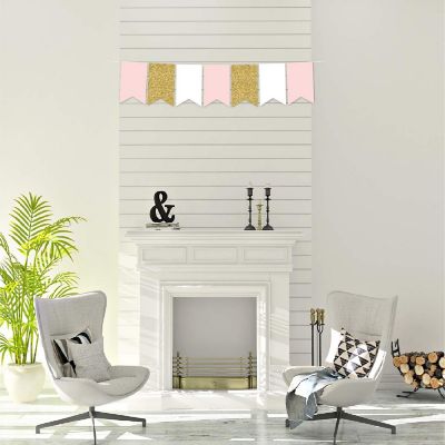 Blush Gold Blank Pennant 6ft Image 3