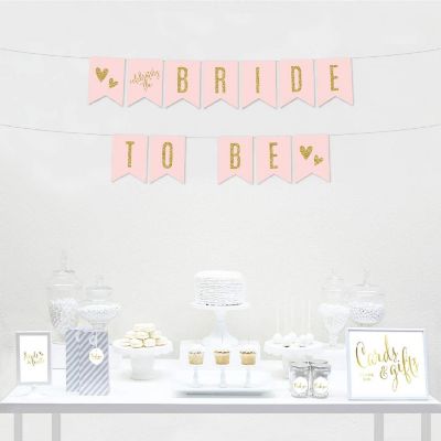 Blush Gold Bride to Be - 4 x 5.5 Inch Image 1