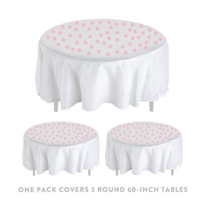 Blush Pink Confetti 180-Pack Image 3
