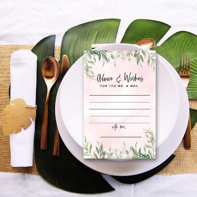 Blush Pink Greenery Advice 4x6IN 56PC Image 2