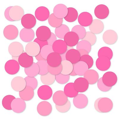 Blush Pink Party Confetti 180-Pack Image 1
