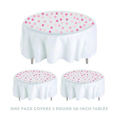 Blush Pink Party Confetti 180-Pack Image 3