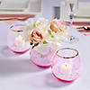 Blush Vases with Gold Trim - 3 Pc. Image 1