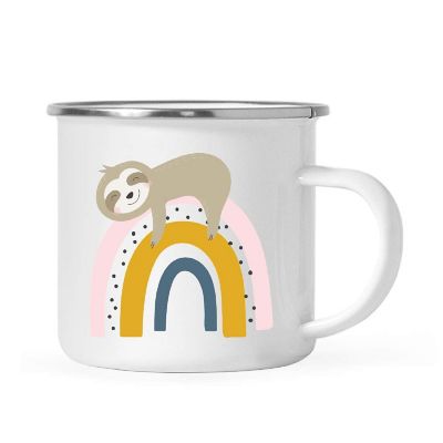 Blushing Rainbow Sloth 11oz Kids Mug Image 1