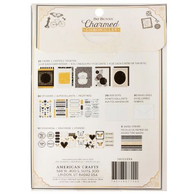 Bo Bunny Charmed Chronicles Card Making Kit-Makes 20 Image 1
