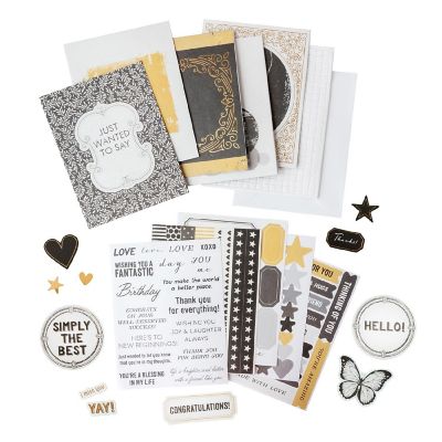 Bo Bunny Charmed Chronicles Card Making Kit-Makes 20 Image 3