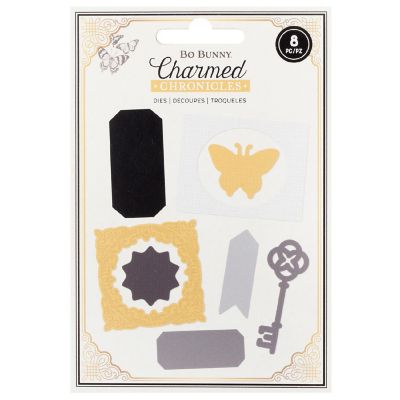 Bo Bunny Charmed Chronicles Metal Die Set-8/Pkg Image 1