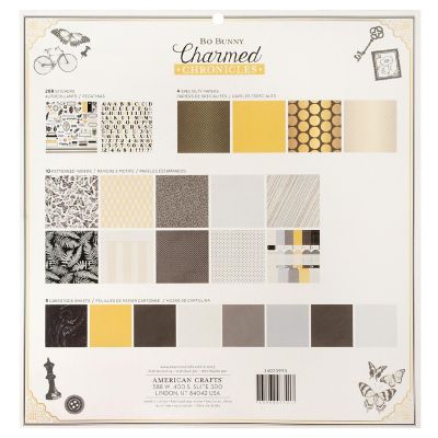 Bo Bunny Charmed Chronicles Project Pad 12"X12"-24 Sheets Image 1