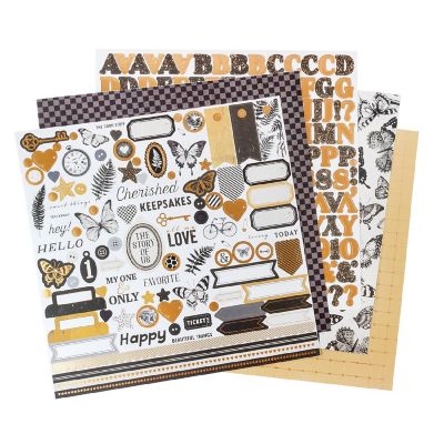 Bo Bunny Charmed Chronicles Project Pad 12"X12"-24 Sheets Image 2