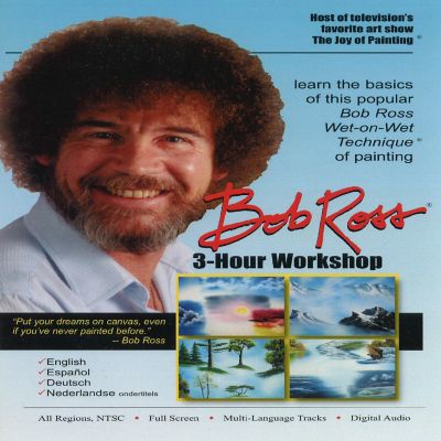 Bob Ross 3-Hour Workshop DVD-Full Screen Image 1