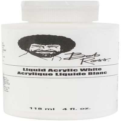 Bob Ross Acrylic White-4oz Image 1