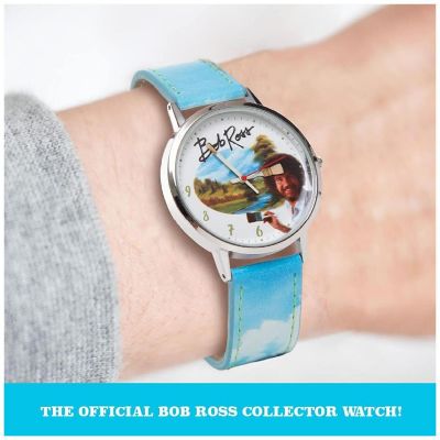 Bob Ross Collectors Analog Watch Licensed Retro Pop Culture Painter Mighty Mojo Image 2
