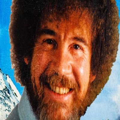 Bob Ross Design Soft and Cozy Throw Size Fleece Plush Blanket  45 x 60 Inches Image 3