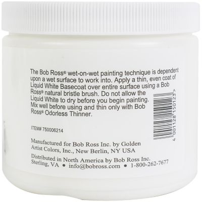 Bob Ross Liquid White-16oz Image 1