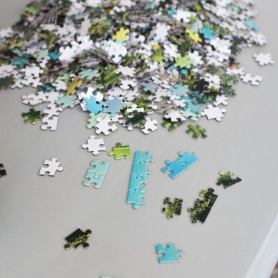 Bob Ross Mountain Retreat Nature Puzzle  1000 Piece Jigsaw Puzzle Image 3