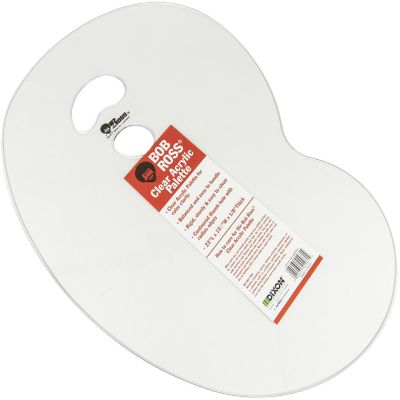 Bob Ross Plastic Palette-Clear Image 1