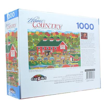 Bobbing Apple Orchard Farm 1000 Piece Jigsaw Puzzle Image 2