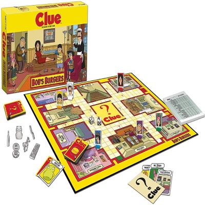 Bob's Burgers Clue Board Game  For 2-6 Players Image 1