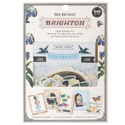 BoBunny Brighton Card Kit-Makes 20 Cards Image 1