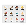 Body Part Label Sticker Scenes - 12 Pc. Image 2