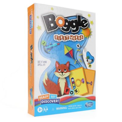 Boggle First Words Kids Matching Card Game Image 1
