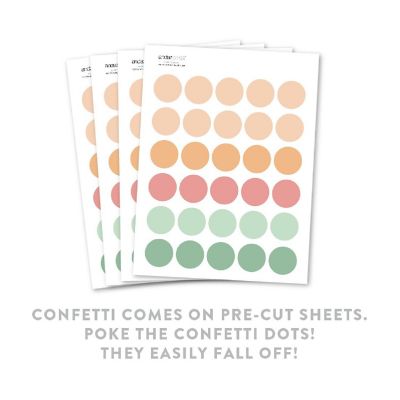 Bohemian Carousel Confetti 180-Pack Image 1