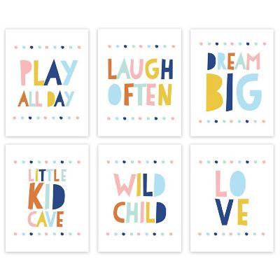Boho Play All Day 6Pk 8.5x11in Image 1