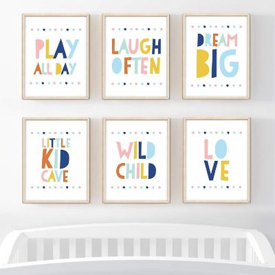 Boho Play All Day 6Pk 8.5x11in Image 1