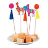 Boho Pom-Pom Picks - 12 Pc. Image 1