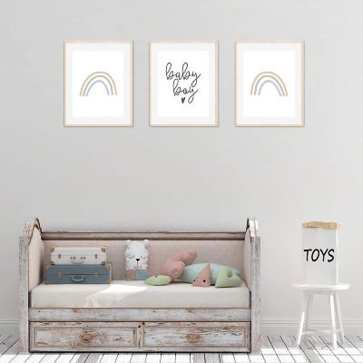 Boho Rainbow Little Boy 8.5x11in 3pk Image 1