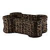 Bone Dry Gray Wash Hyacinth Bone Pet Basket Large 24X15X9 Image 1