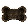 Bone Dry Gray Wash Hyacinth Bone Pet Basket Small 17.75X11X7.5 Image 1