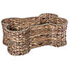 Bone Dry Hyacinth Bone Pet Basket Medium 21X13X8 Image 1