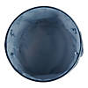 Bone Dry Polyester Pet Bin Stripe With Paw Patch Dark Navy Round Medium Image 1