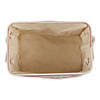 Bone Dry Polyester Pet Bin Stripe With Paw Patch Rose Rectangle Medium Image 1