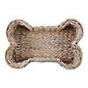 Bone Dry White Wash Hyacinth Bone Pet Basket Large 24X15X9 Image 1