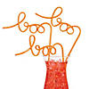 Boo Silly Straws - 6 Pc. Image 1