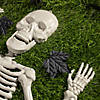 Boo! Tombstone & Skeleton Graveyard Halloween Decorations Set &#8211; 24 Pc. Image 1