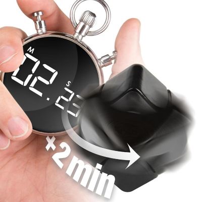 Bopster Fidget Spinner Cube  Black Image 3