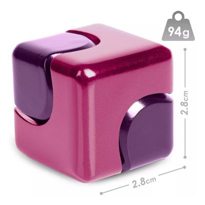 Bopster Fidget Spinner Cube  Pink &amp; Purple Image 2